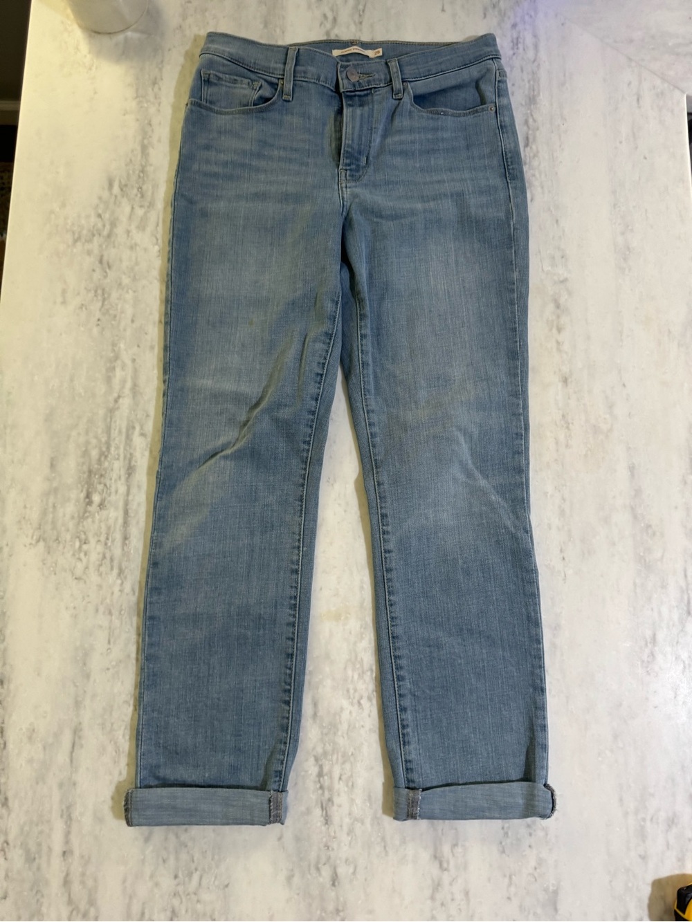 Levi’s Light Blue Classic Straight Leg Everyday Casual Denim Jeans 28